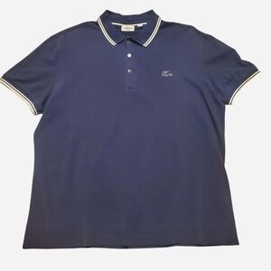 Lacoste Men's Navy Blue Polo Shirt